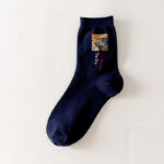 Cartoon Illustration Cozy Socks